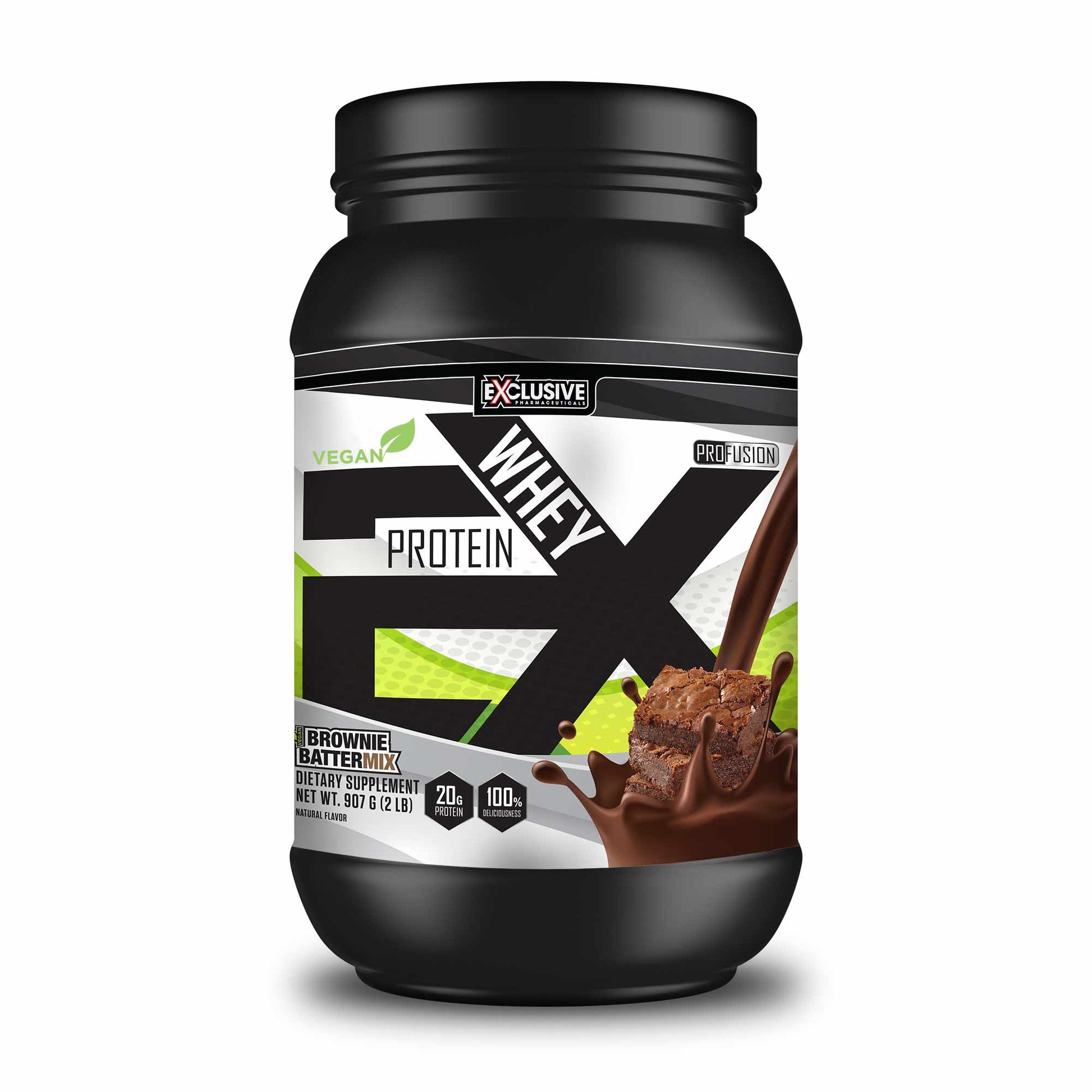 VEGAN BROWNIE BATTER MIX WHEY PROTEIN