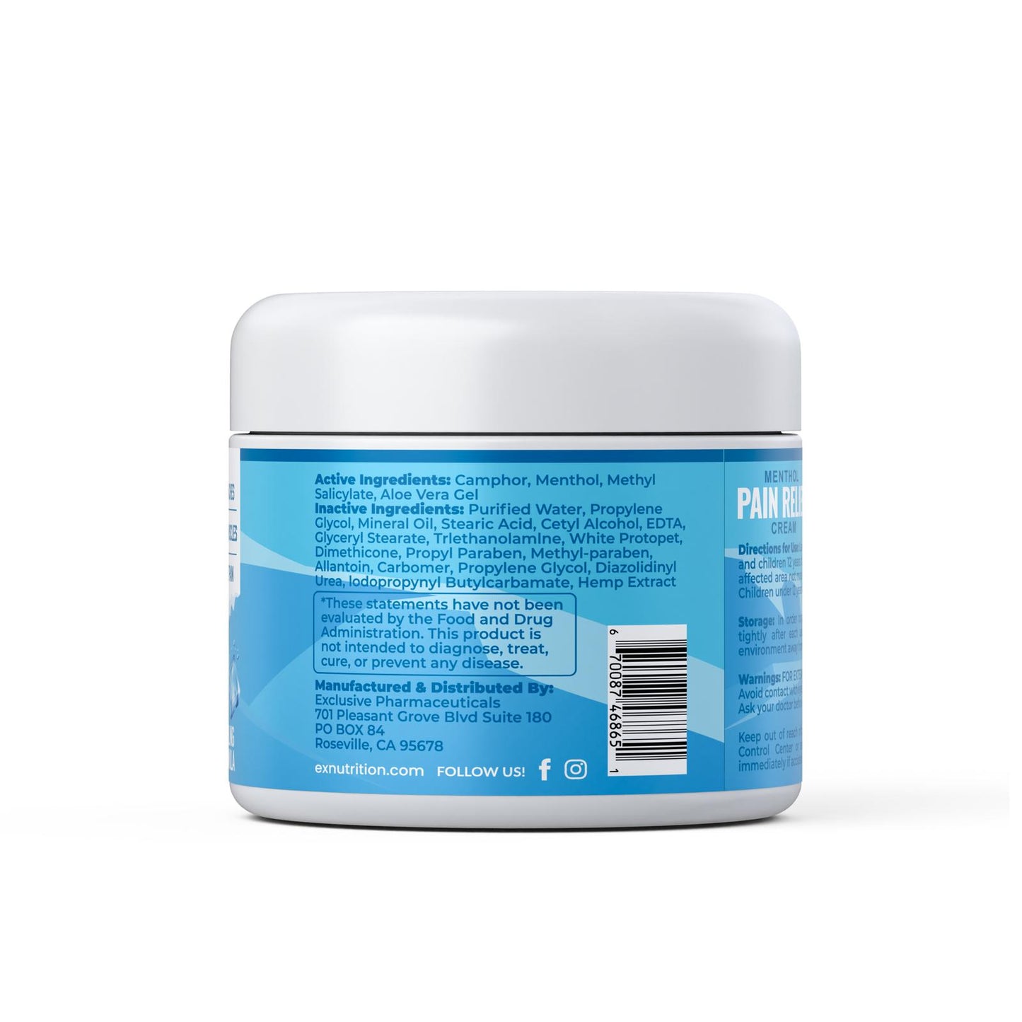 Hemp Pain Relief Cream